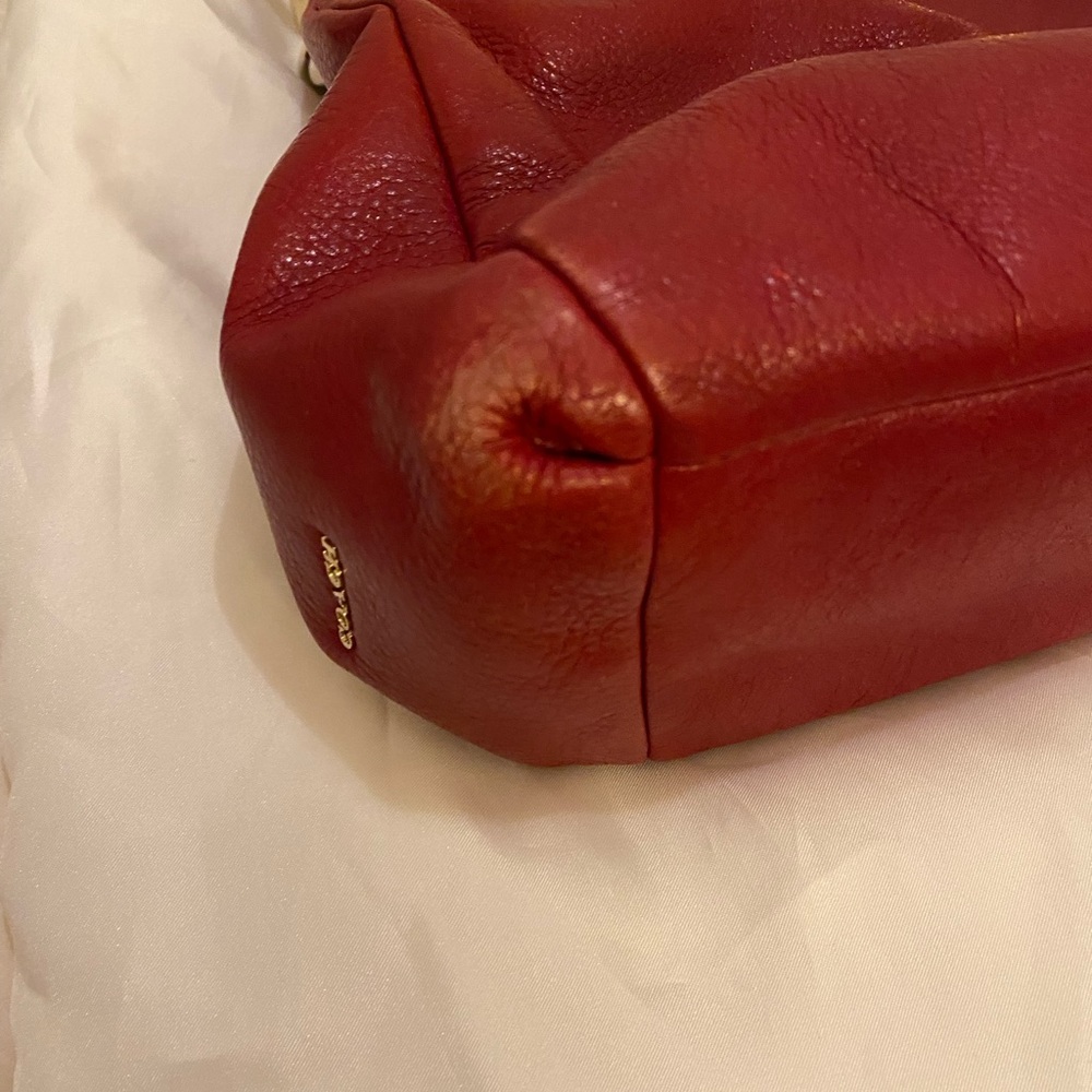 Coach Phoebe Red Leather shoulder Bag - Picture 7 of 12